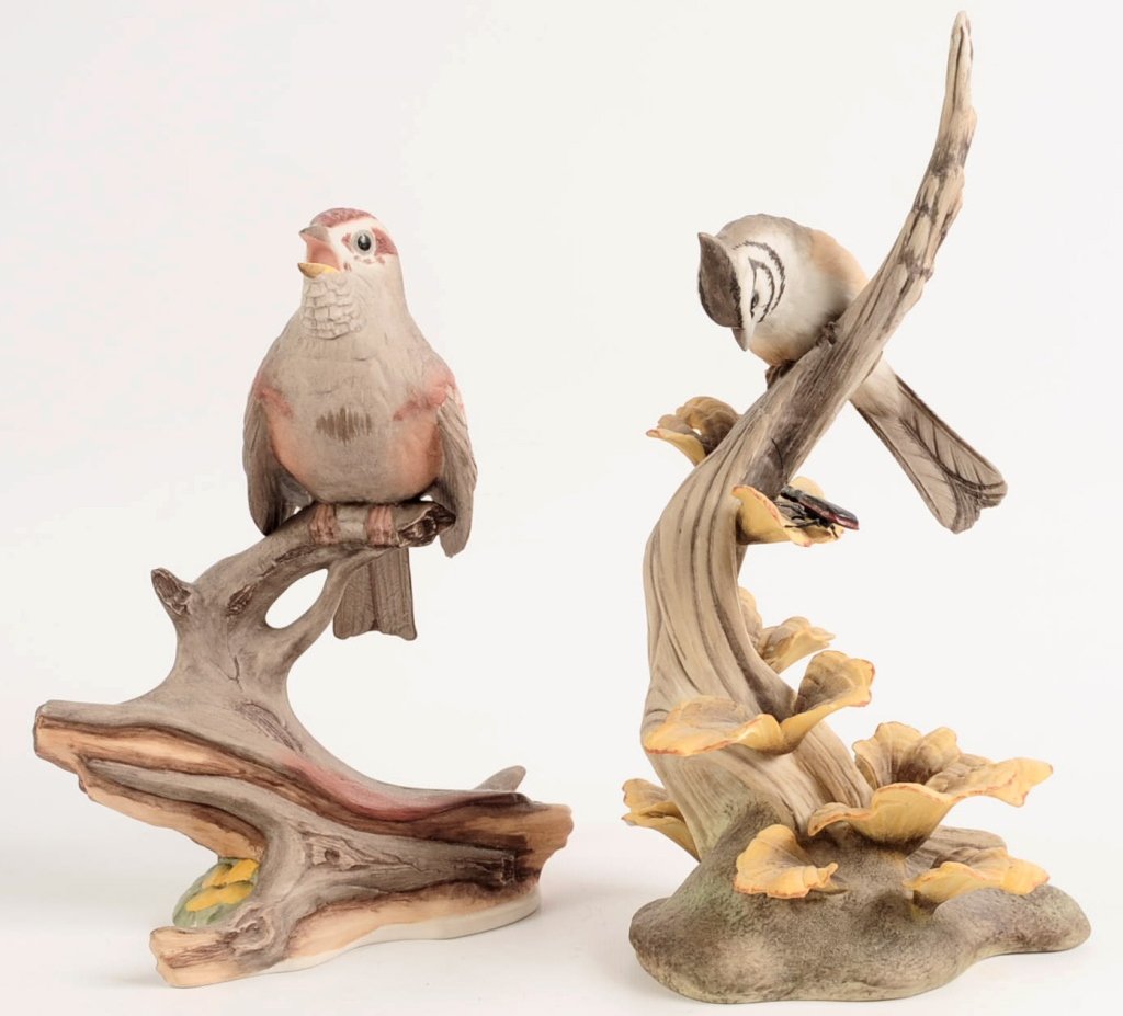 TWO BOEHM PORCELAIN BIRDS (1 of 10)