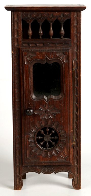 A FRENCH BRETON WATCH HUTCH (1 of 7)