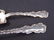 576: TWO WHITING STERLING SILVER SERVING SPOONS - 2