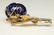AN ANIMATED 14K ENAMEL FLOWER BROOCH WITH DIAMONDS - 7