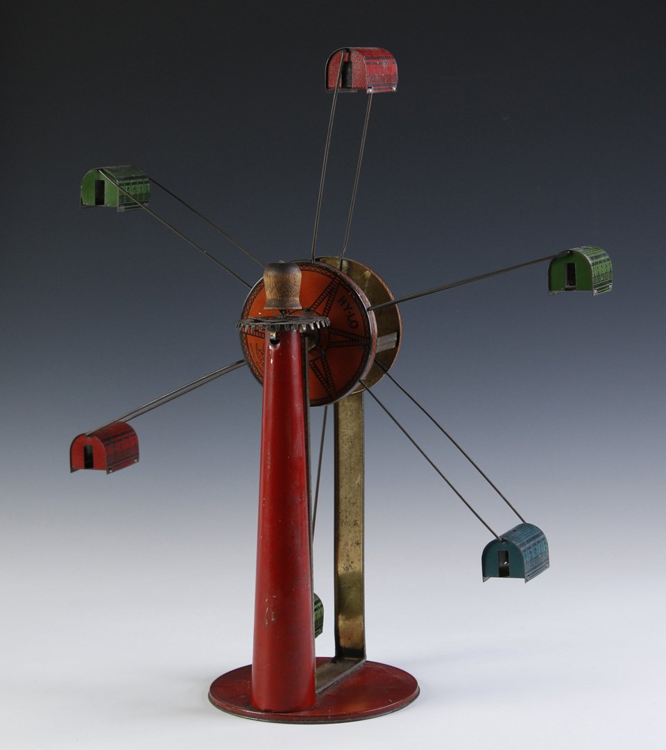 BUFFALO TOYS 1925 'HI-LO' TIN LITHO FERRIS WHEEL (1 of 10)