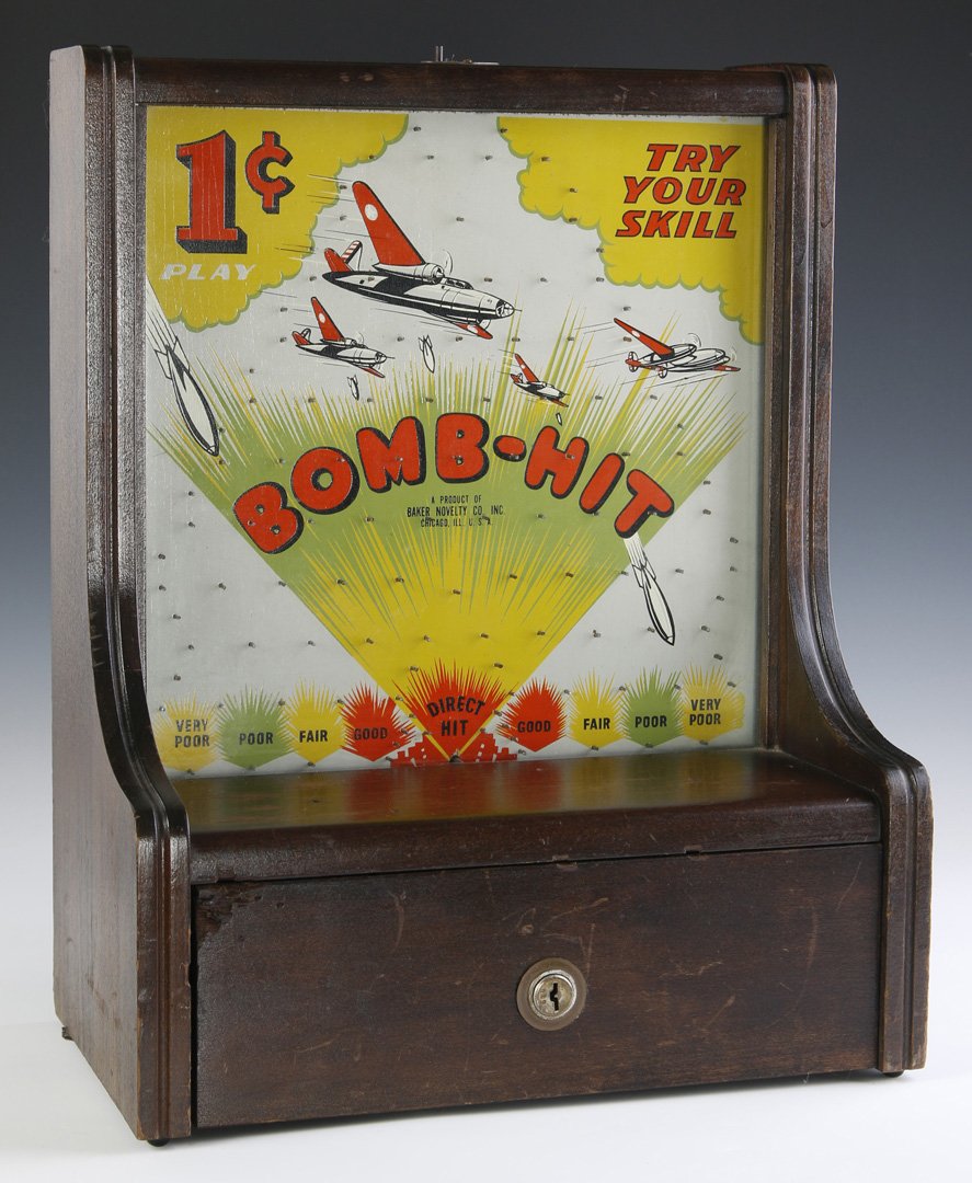 1942 BAKER NOVELTY 'BOMB-HIT' TRADE STIMULATOR (1 of 9)