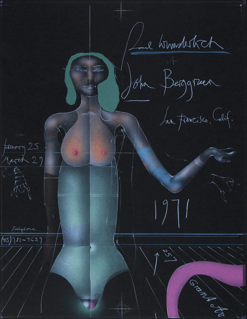 PAUL WUNDERLICH (1927-2010) PENCIL SIGNED SERIGRAPH (1 of 9)