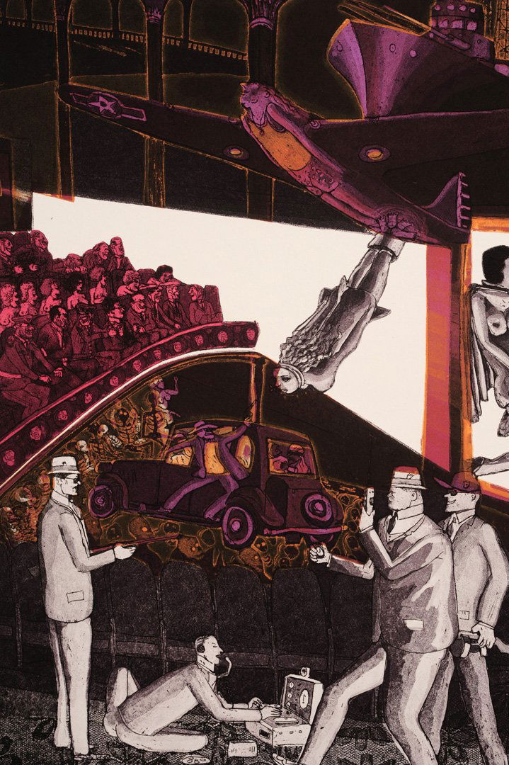 TWO WARRINGTON COLESCOTT (b.1921) PENCIL SIGNED COLOR (1 of 10)