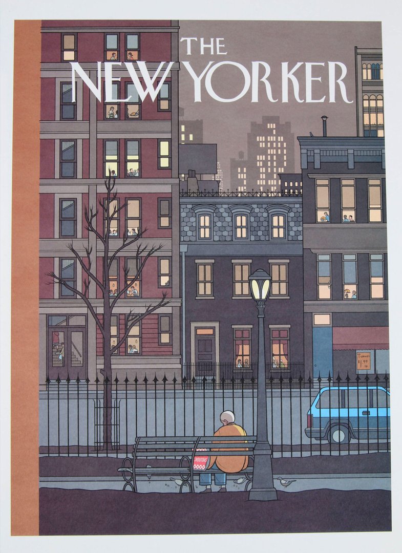 THANKSGIVING' THE NEW YORKER PRINT PORTFOLIO (1 of 9)