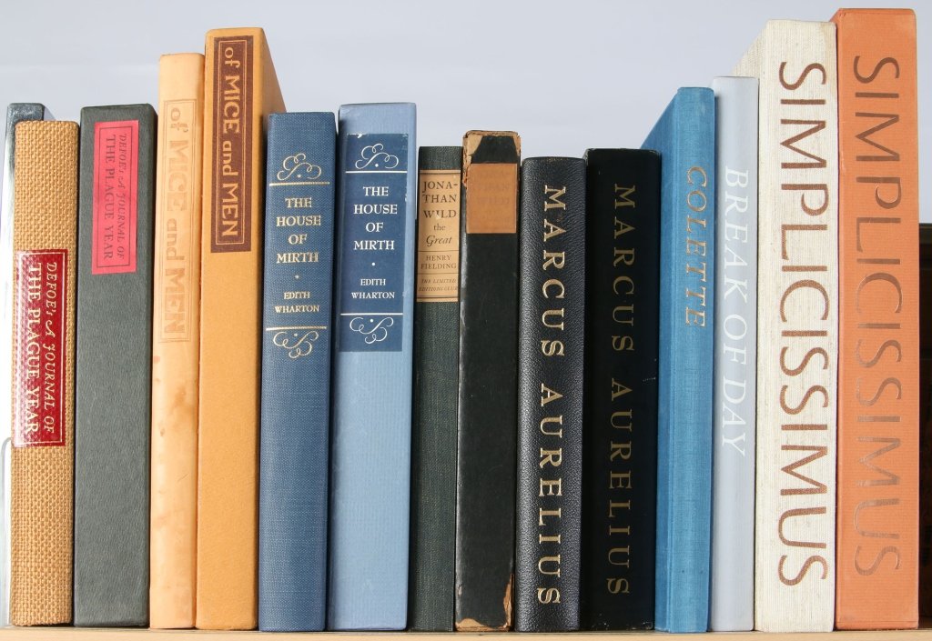 SEVEN LIMITED EDITIONS CLUB VOLUMES (1 of 6)