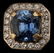 A GENT'S 14K DIAMOND AND CEYLON SAPPHIRE RING - 2