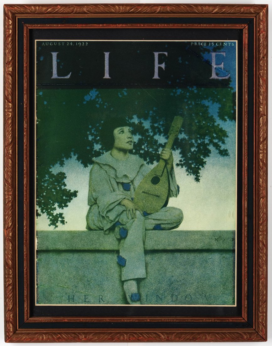 TWO MAXFIELD PARRISH ILLUSTRATED MAGAZINE COVERS (1 of 10)