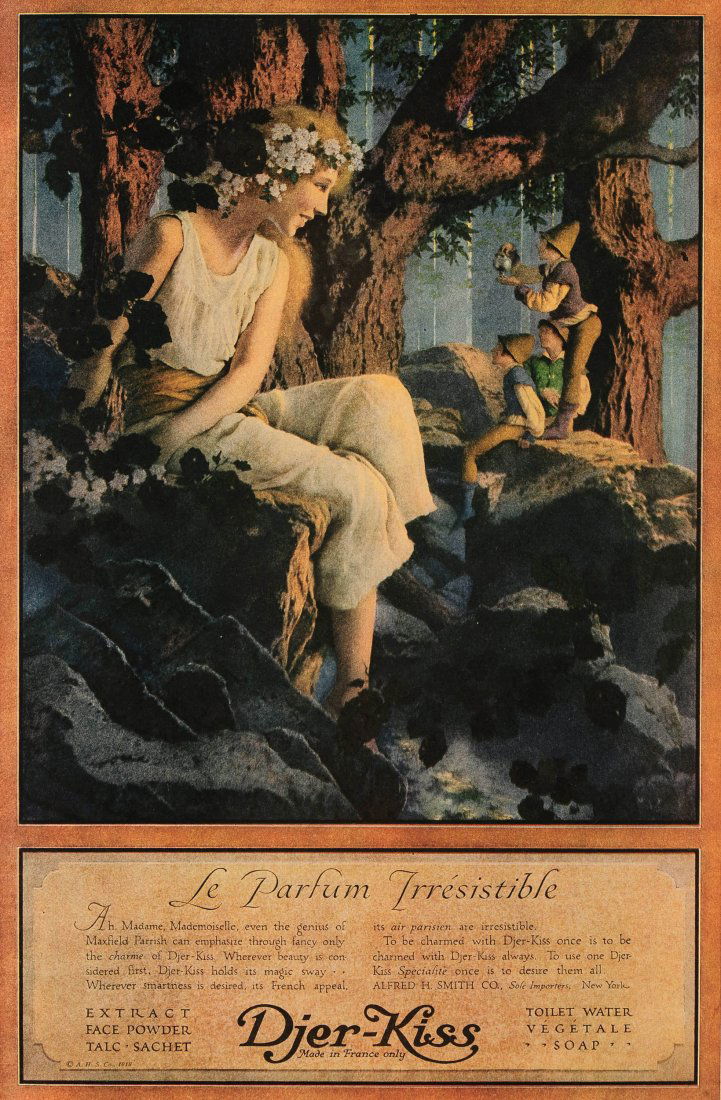 MAXFIELD PARRISH ILLUSTRATED MAGAZINE AD (1 of 7)