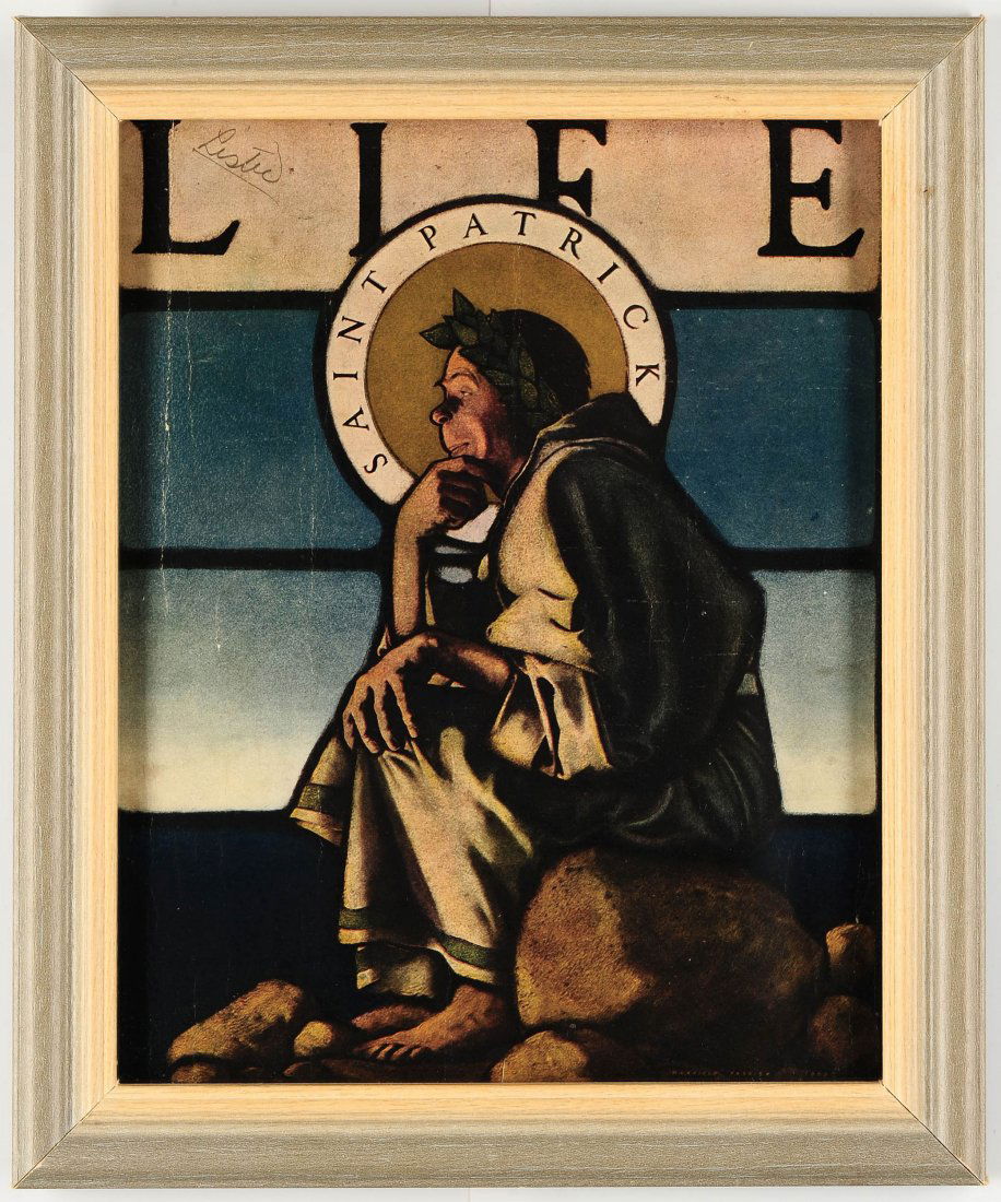 THREE MAXFIELD PARRISH ILLUSTRATED MAGAZINE COVERS (1 of 6)