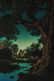 MAXFIELD PARRISH 'THE VILLAGE BROOK' PRINT