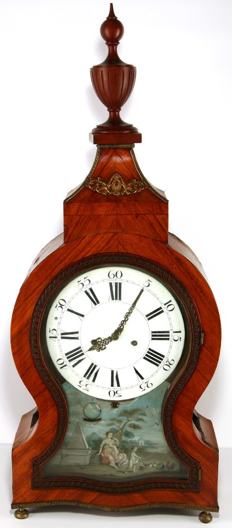 C. 1800 NEUCHATEL STYLE CLOCK SIGNED GERRIT, AMSTERDAM (1 of 8)