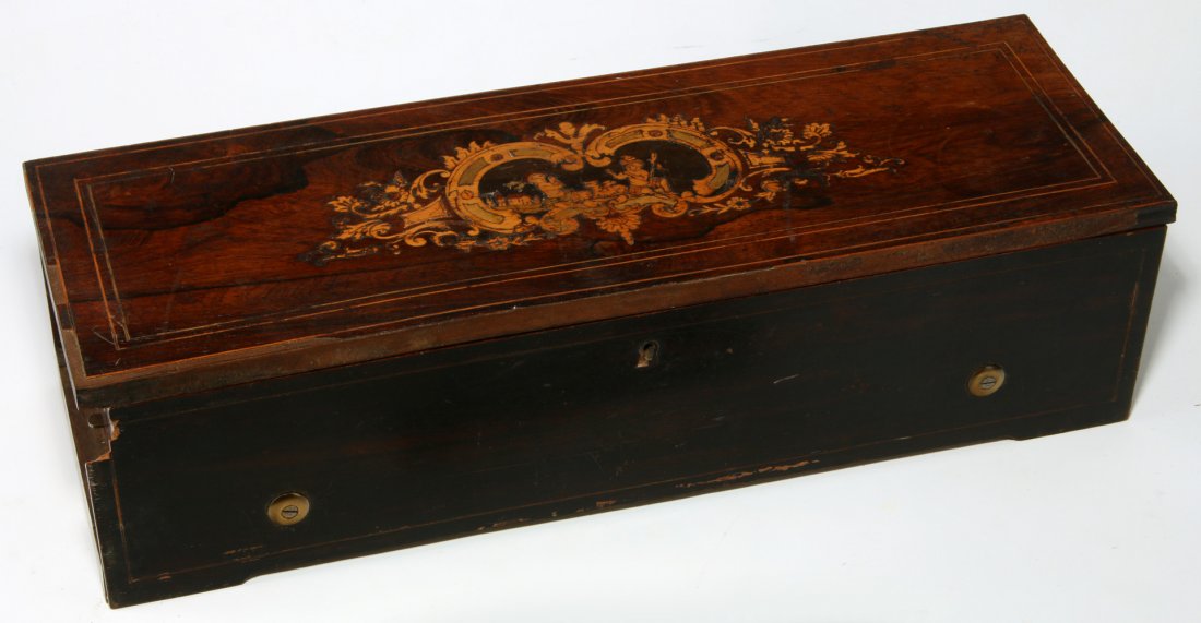 DUCOMMUN GIROD CYLINDER MUSIC BOX PLUS ANOTHER AS- (1 of 10)