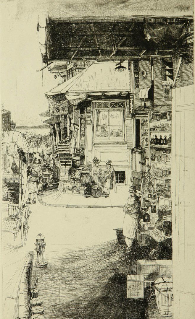 JOHN WINKLER (1890-1979) PENCIL SIGNED DRYPOINT ETCHING (1 of 10)