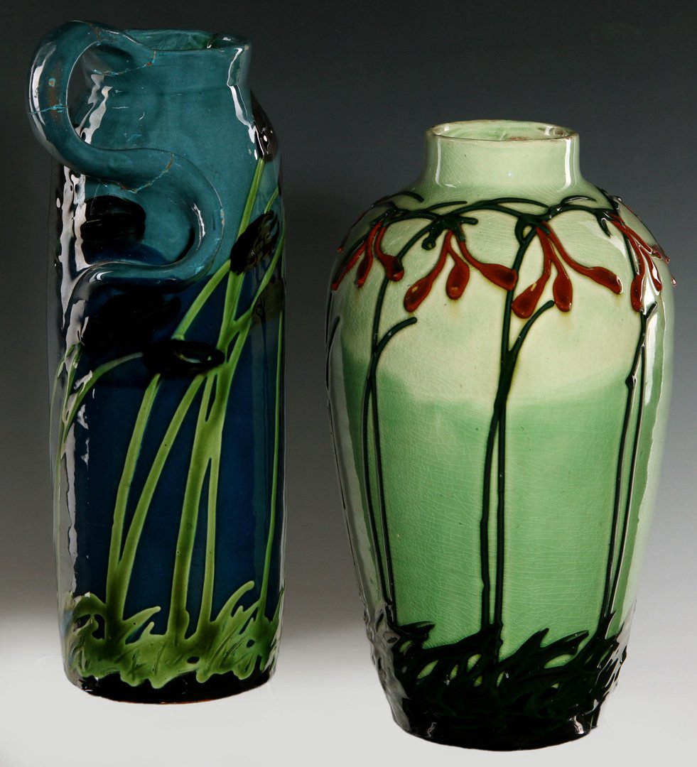 MAX LAUGER (1864-1952) ART NOUVEAU INFLUENCE POTTERY (1 of 9)