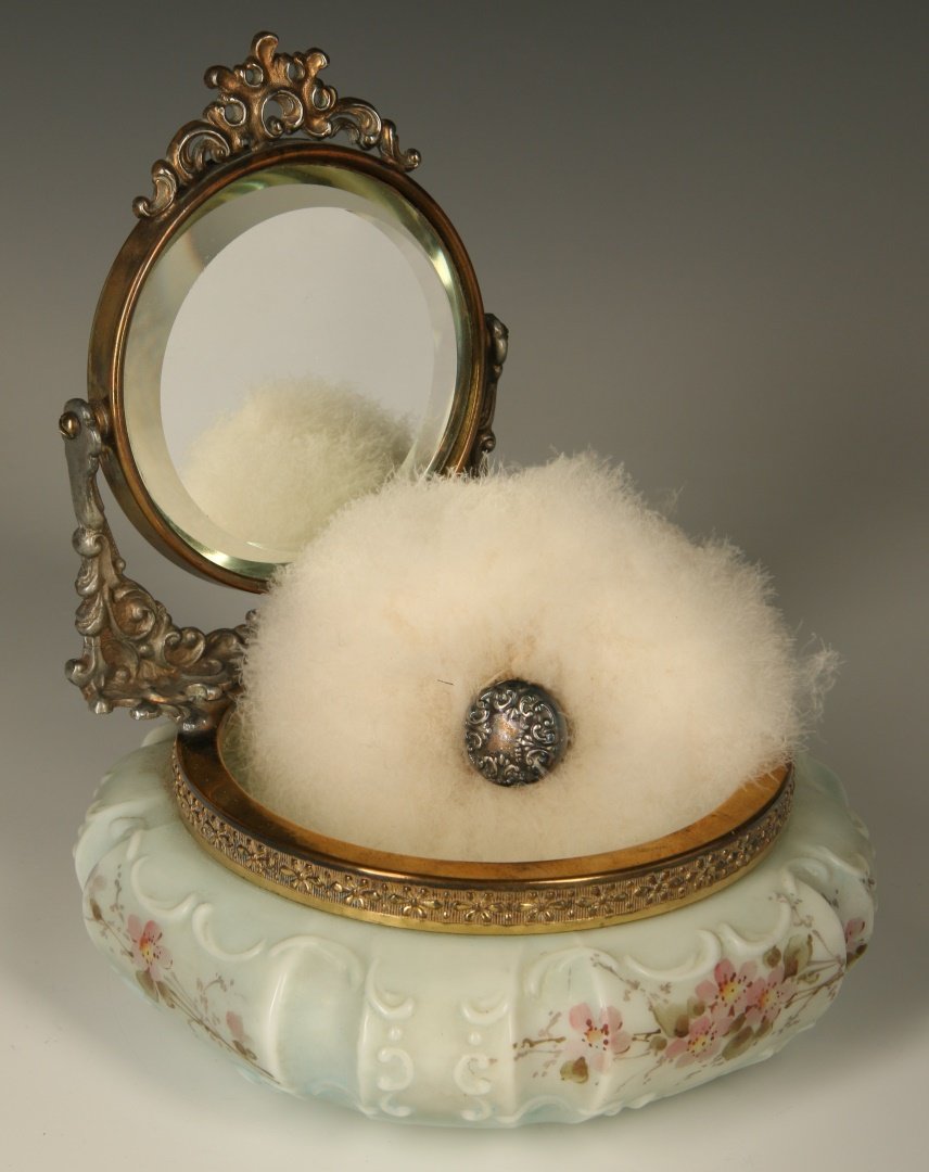 AN UNUSUAL WAVECREST MIRROR TRAY (1 of 9)