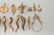 A LOT VARIOUS 14K GOLD PENDANTS AND CHARMS - 3