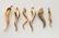 A LOT VARIOUS 14K GOLD PENDANTS AND CHARMS - 7