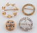 FOUR VINTAGE AND ANTIQUE 14K GOLD PINS