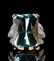 A LARGE FINE 14K AQUAMARINE AND DIAMOND RING - 3