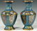 A PAIR 19TH CENTURY CHINESE CLOISONNE VASES - 6