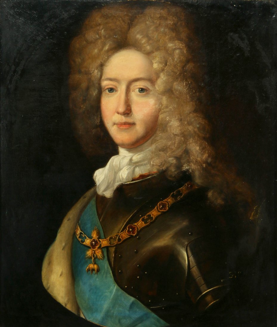 AN 18TH C. PORTRAIT OF DUKE ADRIEN MAURICE DE NOAILLES (1 of 10)