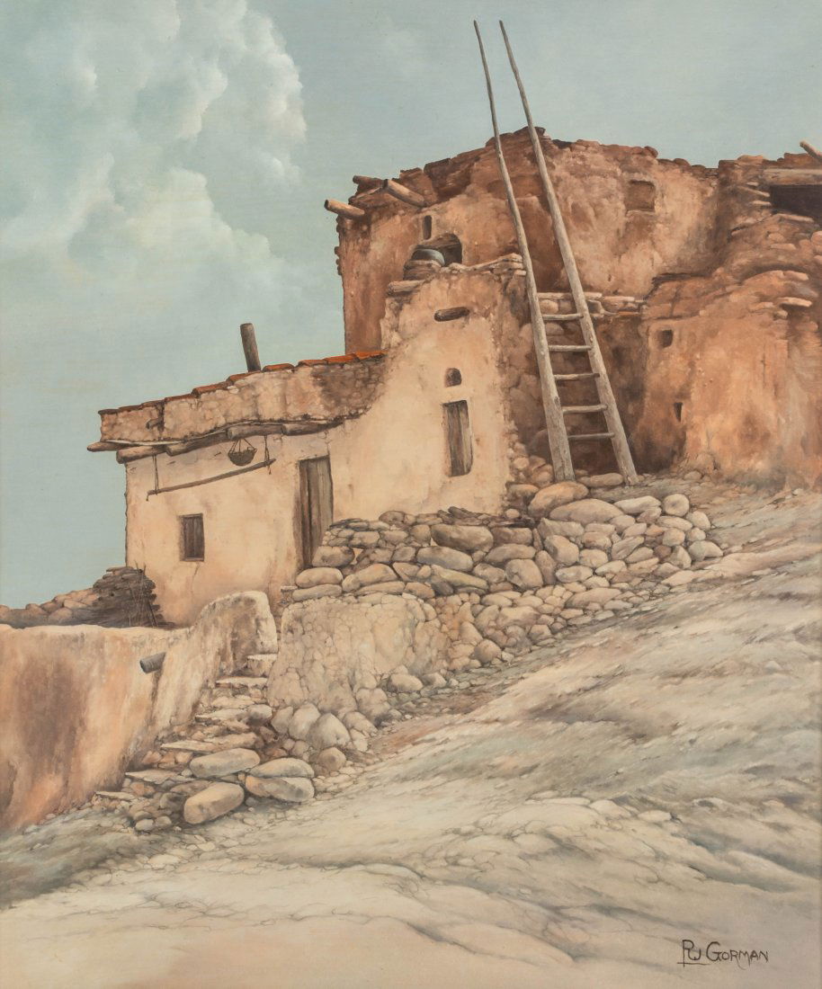 PATRICK GORMAN (BORN 1929) OIL ON ARTIST'S BOARD (1 of 7)