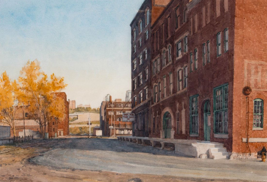 DOUG OSA (BORN 1952) WATERCOLOR ON PAPER (1 of 10)