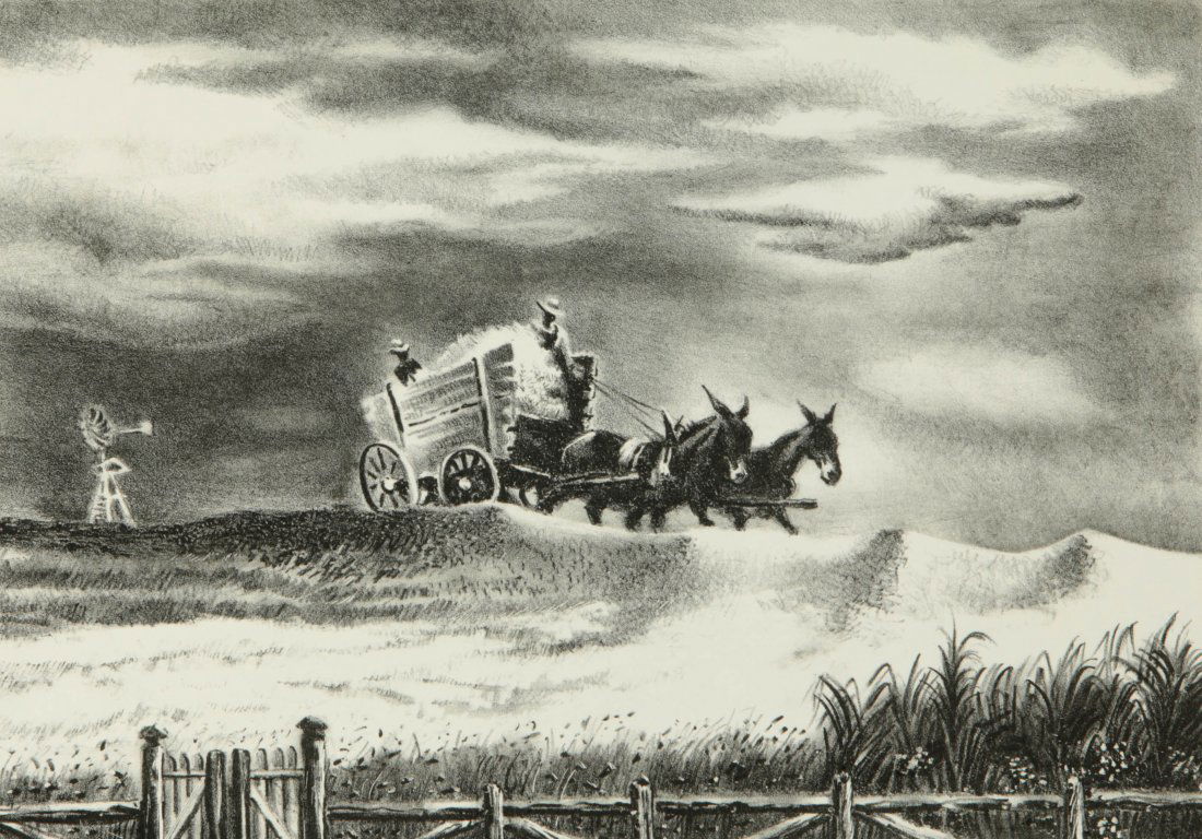 GEORGES SCHREIBER (1904-1977) PENCIL SIGNED LITHOGRAPH (1 of 10)