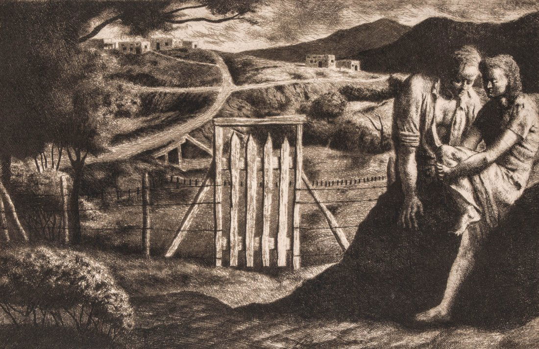 FEDERICO CASTELLON (1914-1971) SIGNED ETCHING (1 of 9)