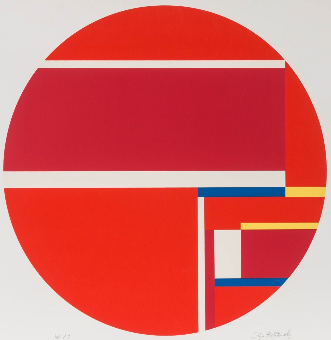 ILYA BOLOTOWSKY (1907-1981) PENCIL SIGNED SERIGRAPH (1 of 10)