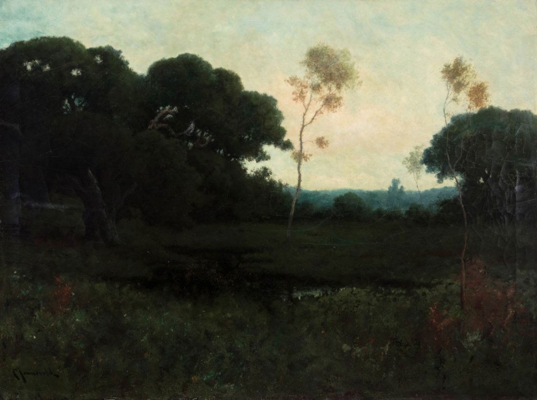 A LARGE CARL HENRIK JONNEVOLD (1856-1955) OIL (1 of 9)