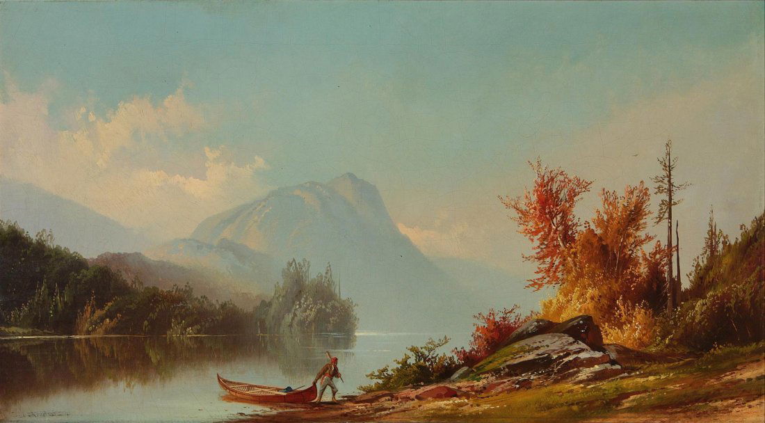 GEORGE BENSELL (1837-1879) OIL ON CANVAS (1 of 9)