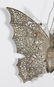 CIRCA 1900 DRESDEN BUTTERFLY CHRISTMAS ORNAMENT - 6