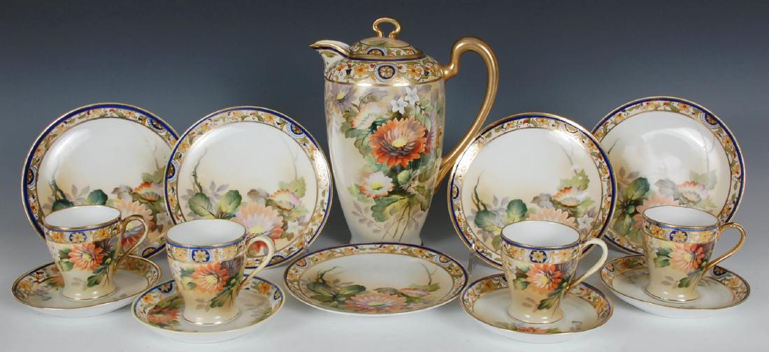 A FOURTEEN PIECE NIPPON CHOCOLATE SET (1 of 8)