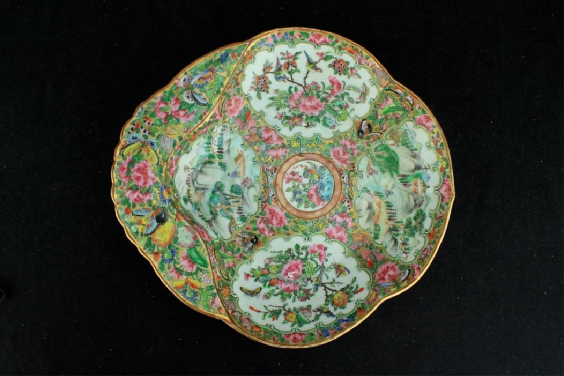 Chinese Qing Porcelain Export Famille Rose Plate (1 of 5)