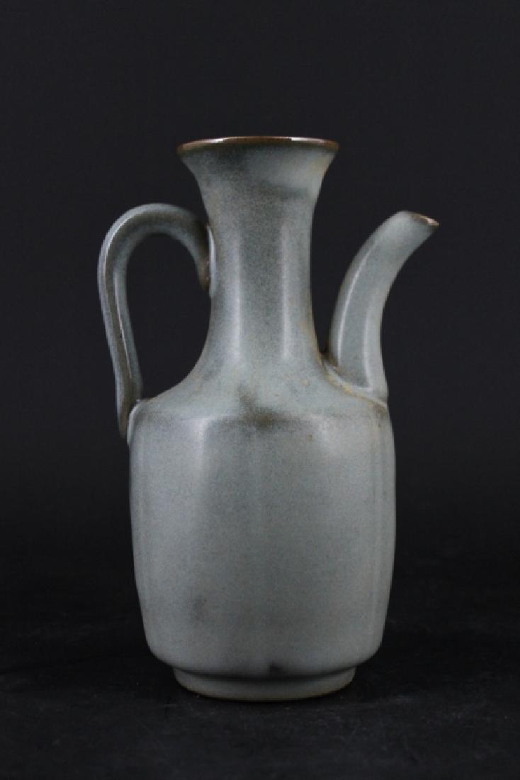 Chinese Song Porcelain Guanyao Teapot (1 of 4)