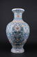 Large Chinese Qing Porcelain Famille Rose Vase - 2