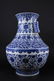 Large Chinese Qing Porcelain Blue&White Vase - 4