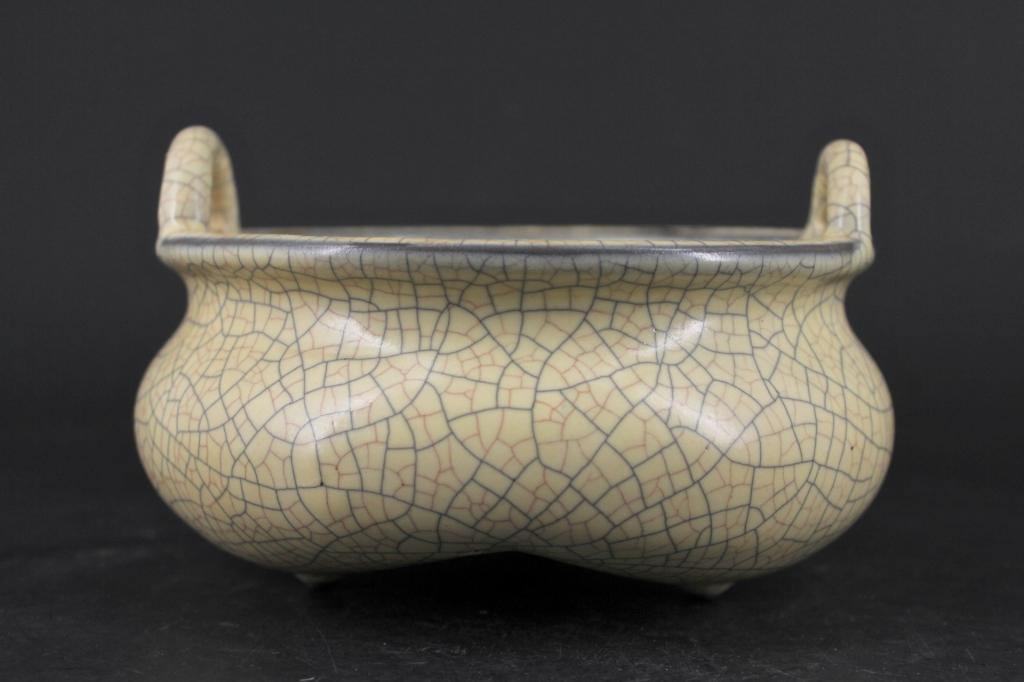 Song Porcelain Geyao Brush Pot (1 of 4)