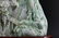 Qing Hand Carved Jade Mountain with Wooden Base - 5