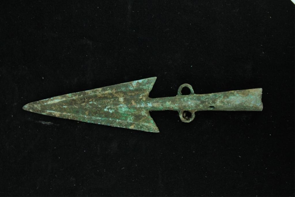 Chinese Old Bronze Weapon Blade (1 of 2)