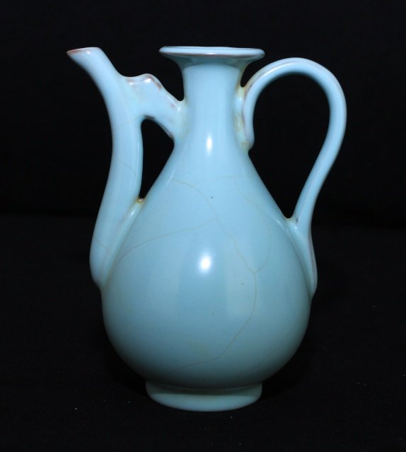 Chinese Song Porcelain RuYao Teapot (1 of 5)