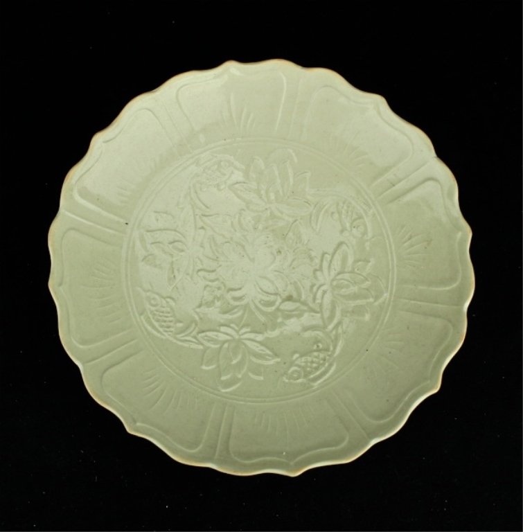 Chinese Song Porcelain DingYao Plate (1 of 4)