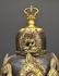 18th/19th C. Tibetan Gilt Copper Ceremonial Helmet - 5
