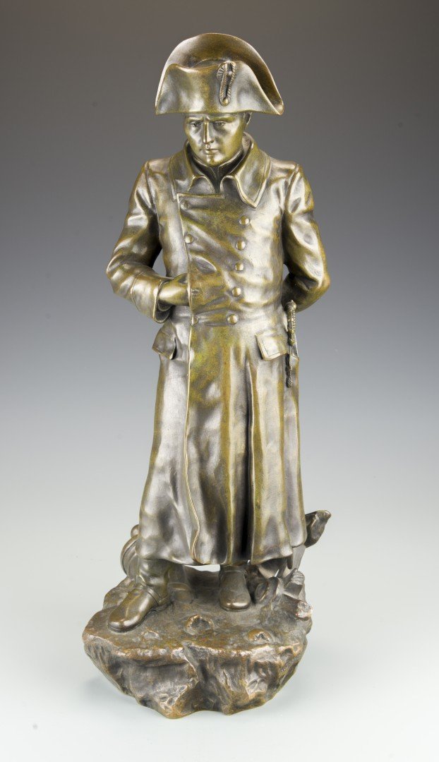 A French Bronze Figure of Napoleon, A. C. Harron (1 of 6)