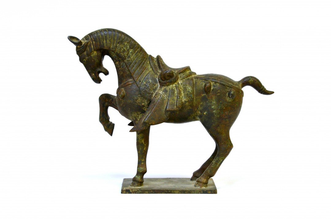 A Chinese Bronze Model of a Horse (1 of 6)