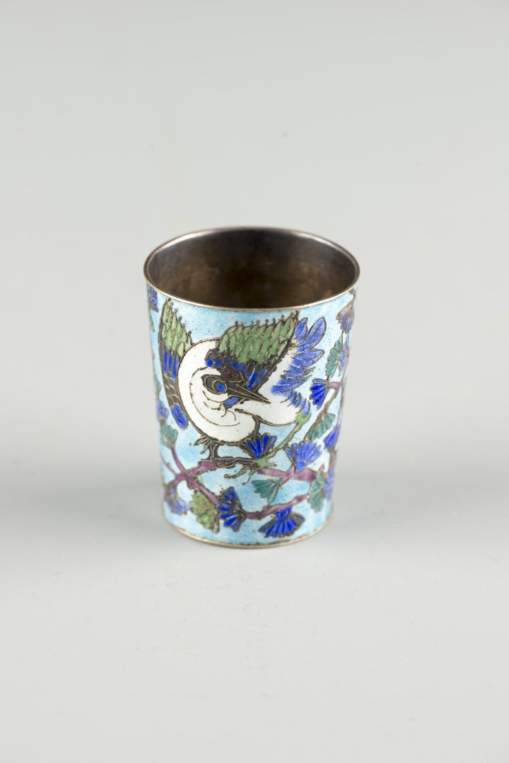 A Small Chinese Cloisonne Cup (1 of 6)