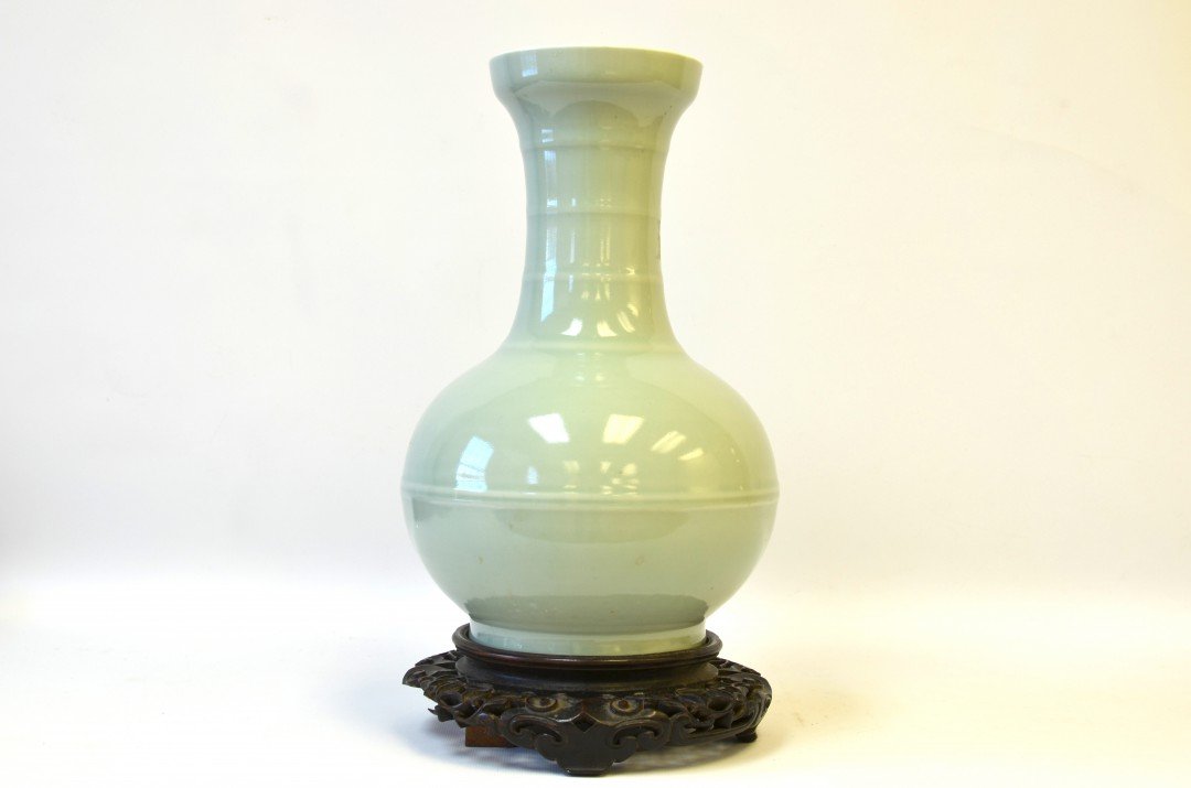 A Chinese Celadon Porcelain Vase (1 of 7)