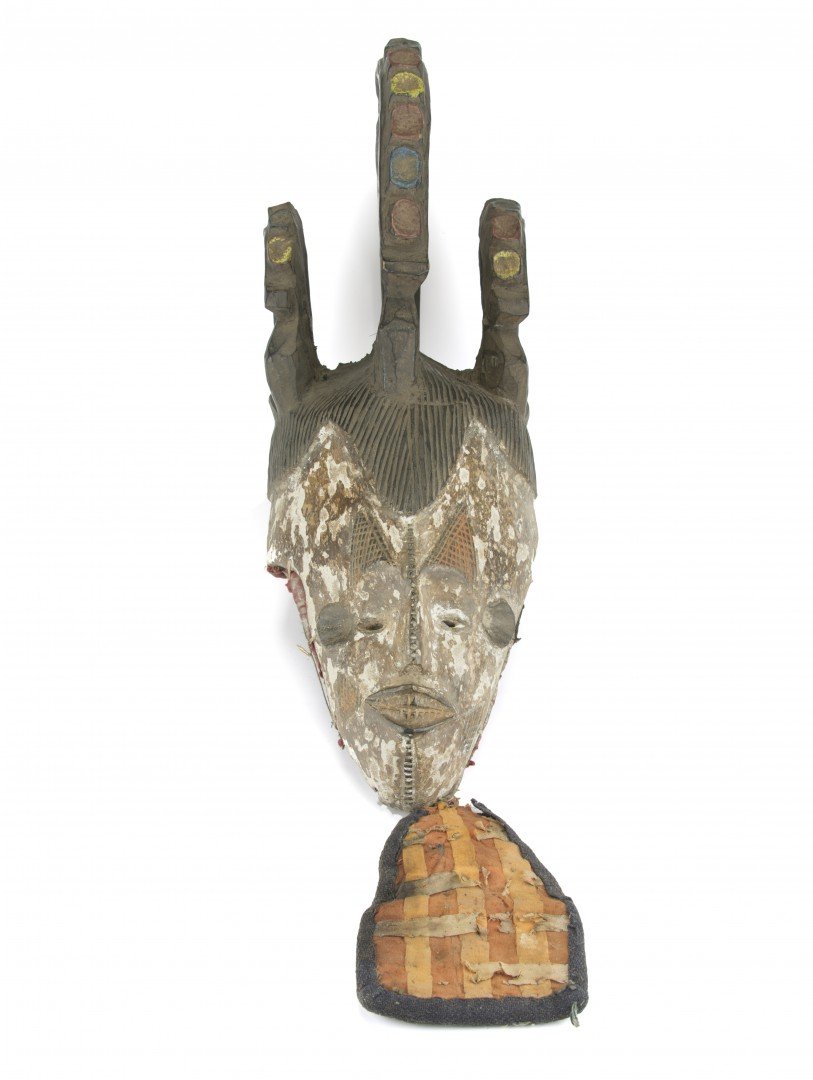 An Igbo Maiden Spirit Mask, Nigeria (1 of 3)